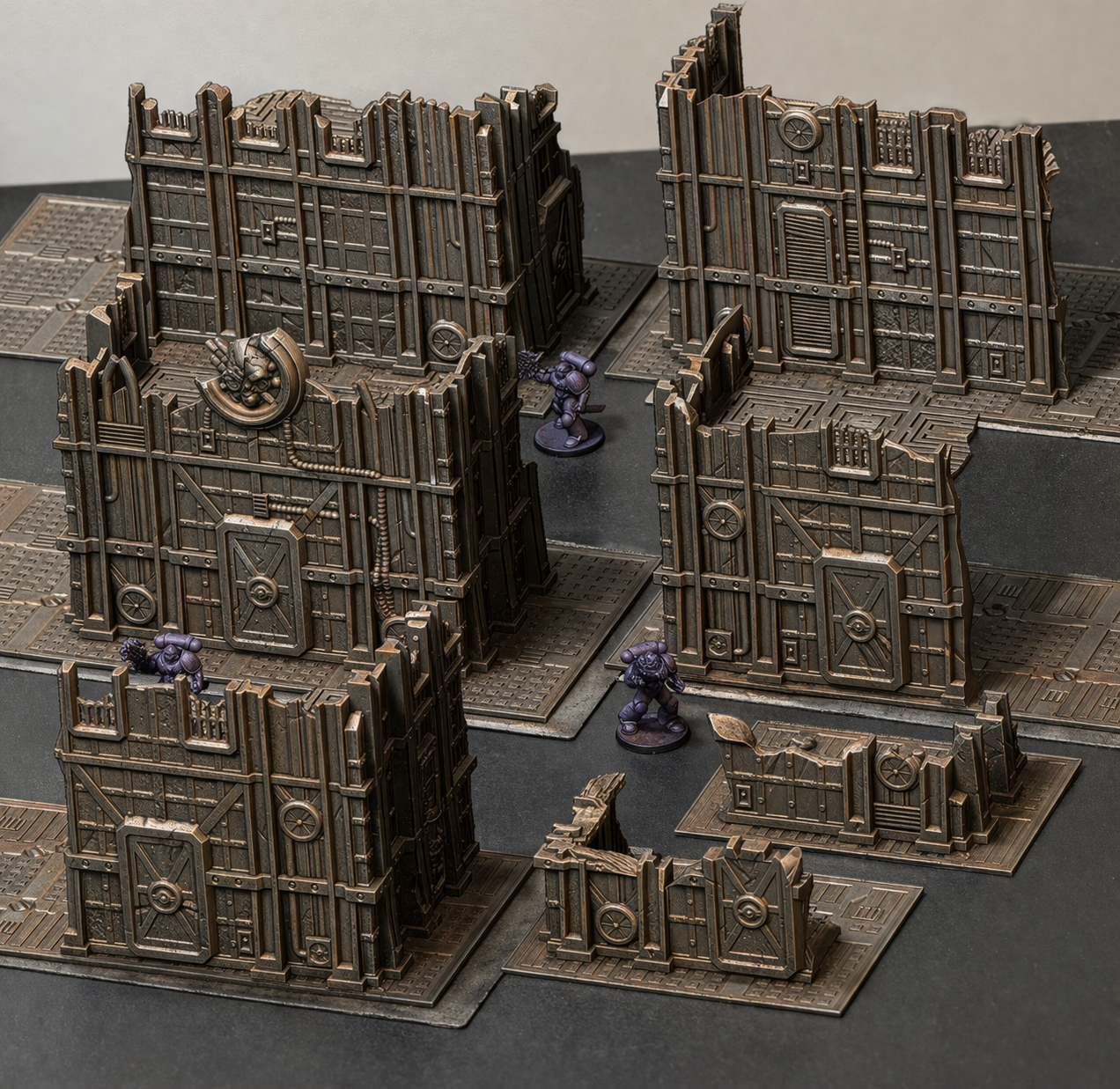 Industrial Ruins Terrain Set